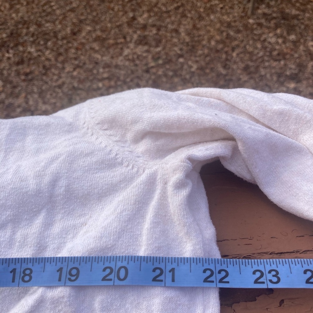 Cato cotton blend cream cardigan - Picture 6 of 9